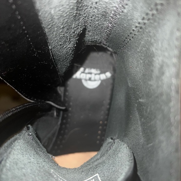 Doc Marten Air Wair Jadon Black Leather Platform Boots Women’s Size 8 - Picture 5 of 7